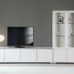 Leo-Matti Ojala Oy KIVI Tv-taso/kaappi 192 Cm 4 Ovea -Myynti Säilytyskalusteet Kivi milj taso 4 os vitriini 1 3f185478 8caa 477d 9d87 9b9251bdbbc0