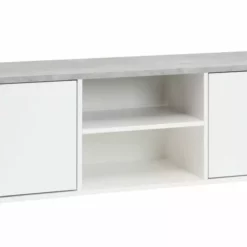 Leo-Matti Ojala Oy KIVI Tv-taso 144 Cm 2 Ovea Ja Avo-osa 16 Leo-Matti Ojala Oy KIVI Tv-taso 144 Cm 2 Ovea Ja Avo-osa -Myynti Säilytyskalusteet Kivi taso 148cm 2 ovi 2Bavo valk betoni