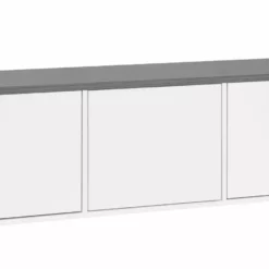 Leo-Matti Ojala Oy KIVI Tv-taso/kaappi 144 Cm 3 Ovea 20 Leo-Matti Ojala Oy KIVI Tv-taso/kaappi 144 Cm 3 Ovea -Myynti Säilytyskalusteet Kivi taso 148cm 3 ovi antrasiitti jalat 10cm