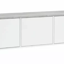 Leo-Matti Ojala Oy KIVI Tv-taso/kaappi 144 Cm 3 Ovea 17 Leo-Matti Ojala Oy KIVI Tv-taso/kaappi 144 Cm 3 Ovea -Myynti Säilytyskalusteet Kivi taso 148cm 3 ovi valk betoni