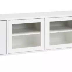 Leo-Matti Ojala Oy KIVI Tv-taso 192 Cm 2 Ovea Ja 2 Lasiovea Keskellä