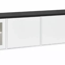 Leo-Matti Ojala Oy KIVI Tv-taso 192 Cm 2 Ovea Ja 2 Lasiovea Reunoilla 19 Leo-Matti Ojala Oy KIVI Tv-taso 192 Cm 2 Ovea Ja 2 Lasiovea Reunoilla -Myynti Säilytyskalusteet Kivi taso 197cm 2 ovi 2 lasiovi paad musta jalat 3cm