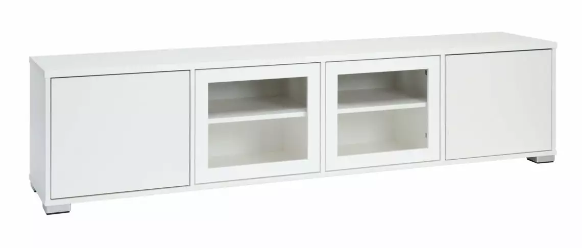 Leo-Matti Ojala Oy KIVI Tv-taso 192 Cm 2 Ovea Ja 2 Lasiovea Keskellä 2 Leo-Matti Ojala Oy KIVI Tv-taso 192 Cm 2 Ovea Ja 2 Lasiovea Keskellä - Image 2