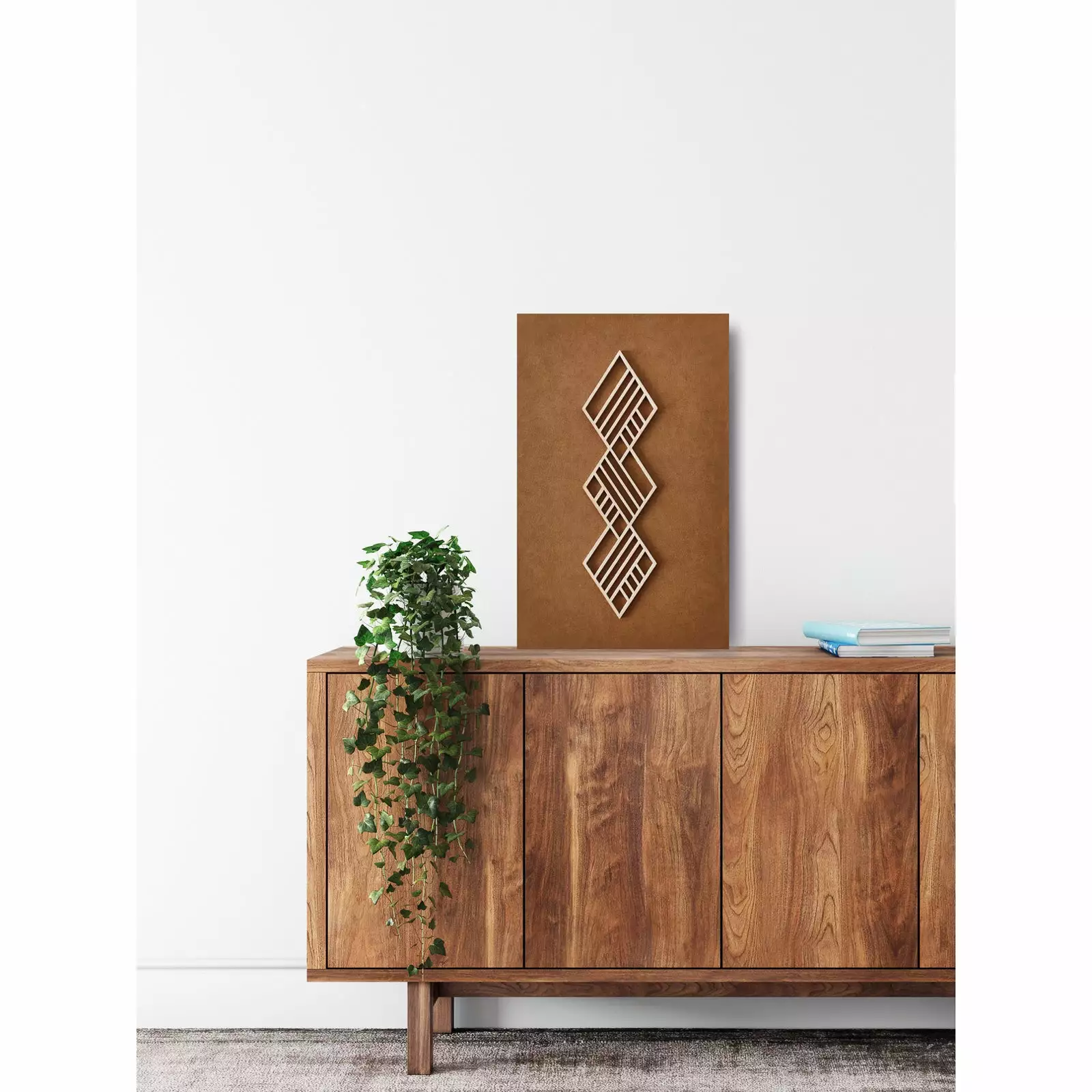 Havina By North Oy LEATHER BOHO VINOUMA KONJAKKI Taulu 37 X 57 Cm 2 Havina By North Oy LEATHER BOHO VINOUMA KONJAKKI Taulu 37 X 57 Cm - Image 2