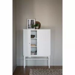 Rowico AB LEWISTON Kaappi 96 Cm -Myynti Säilytyskalusteet Lewiston kaappi valk 119921 milj2