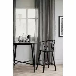 Rowico AB CARMEN Baarituoli -Myynti Säilytyskalusteet Lotta baaripoyta Carmen baarituoli musta milj 2