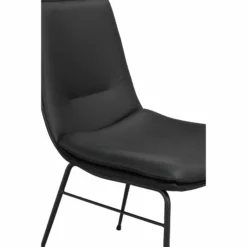 Rowico AB LOWELL Tuoli 11 Rowico AB LOWELL Tuoli -Myynti Säilytyskalusteet Lowell tuoli musta nahka 120255 detalj