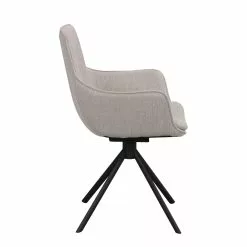 Rowico AB LOWELL Nojatuoli Pyörivä -Myynti Säilytyskalusteet Lowell tuoli v.harmaa kaantyva 120209 2