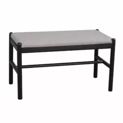 Rowico AB MILFORD Eteispenkki 80 Cm -Myynti Säilytyskalusteet Milford penkki musta 119546 1