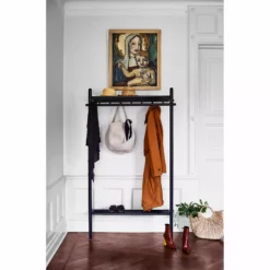 Rowico AB MILFORD Vaaterekki -Myynti Säilytyskalusteet Milford vaaterekki musta milj1