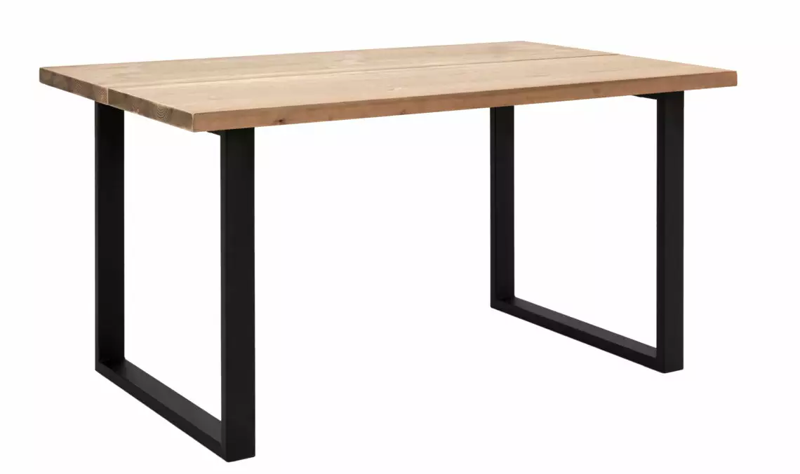 Vilbel Ou VENLA Lankkupöytä Suorilla Metallijaloilla 1 Vilbel Ou VENLA Lankkupöytä Suorilla Metallijaloilla