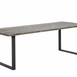 Vilbel Ou VENLA Lankkupöytä Suorilla Metallijaloilla 14 Vilbel Ou VENLA Lankkupöytä Suorilla Metallijaloilla -Myynti Säilytyskalusteet Nauvo rp 220x93 harmaa musta