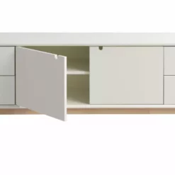 Kiteen Huonekalutehdas Oy. NOTTE Tv-taso 160 Cm -Myynti Säilytyskalusteet Notte tv taso valkoinen koivu 2