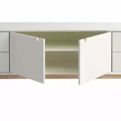 Kiteen Huonekalutehdas Oy. NOTTE Tv-taso 160 Cm -Myynti Säilytyskalusteet Notte tv taso valkoinen koivu 3