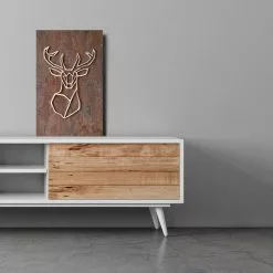 Havina By North Oy PEURA RUOSTE Sisustustaulu 37 X 57 Cm 8 Havina By North Oy PEURA RUOSTE Sisustustaulu 37 X 57 Cm -Myynti Säilytyskalusteet Peura sisustustaulu ruoste 04