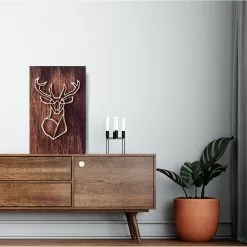 Havina By North Oy PEURA TUULIHAUKKA Akustiikkataulu 36 X 56 Cm -Myynti Säilytyskalusteet Peura akustiikkataulu tuulihaukka milj1