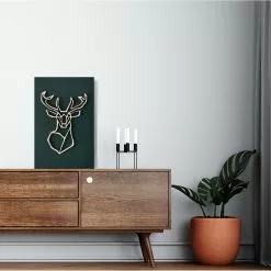 Havina By North Oy PEURA HAVUMETSÄ Sisustustaulu 37 X 57 Cm 5 Havina By North Oy PEURA HAVUMETSÄ Sisustustaulu 37 X 57 Cm -Myynti Säilytyskalusteet Peura taulu havumetsa milj