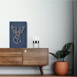 Havina By North Oy PEURA JÄRVI Sisustustaulu 37 X 57 Cm -Myynti Säilytyskalusteet Peura taulu jarvi milj