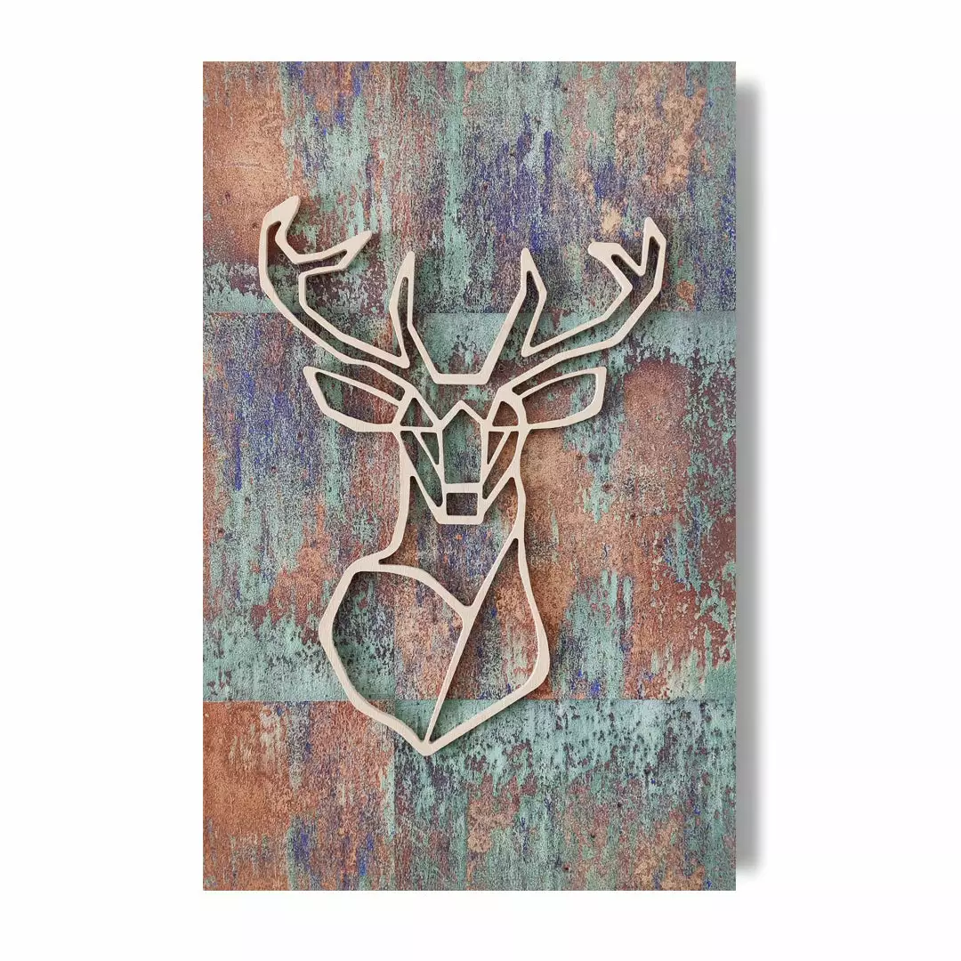 Havina By North Oy PEURA VÄRIKÄS RUOSTE Sisustustaulu 37 X 57 Cm 1 Havina By North Oy PEURA VÄRIKÄS RUOSTE Sisustustaulu 37 X 57 Cm