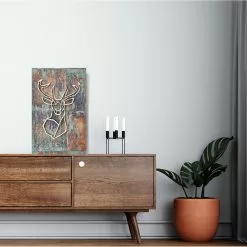 Havina By North Oy PEURA VÄRIKÄS RUOSTE Sisustustaulu 37 X 57 Cm 5 Havina By North Oy PEURA VÄRIKÄS RUOSTE Sisustustaulu 37 X 57 Cm -Myynti Säilytyskalusteet Peura taulu varikas ruoste milj