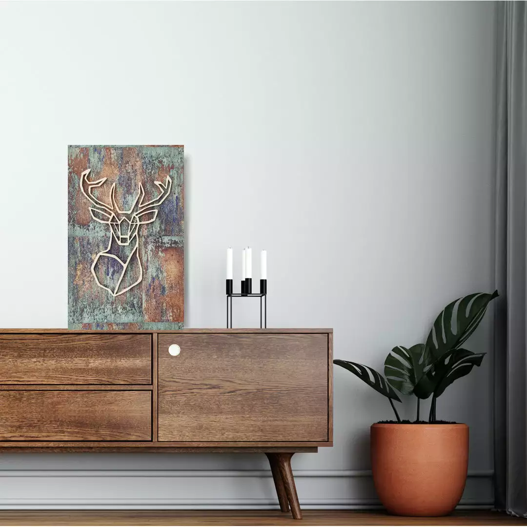 Havina By North Oy PEURA VÄRIKÄS RUOSTE Sisustustaulu 37 X 57 Cm 3 Havina By North Oy PEURA VÄRIKÄS RUOSTE Sisustustaulu 37 X 57 Cm - Image 3