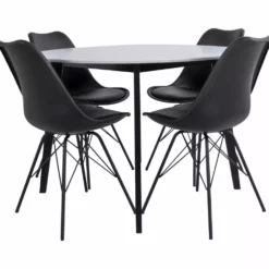 House Nordic ApS RIMINI/MILANO 4 Hengen Pyöreä Ruokailuryhmä