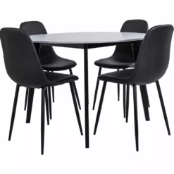 House Nordic ApS RIMINI/NAPOLI 4 Hengen Pyöreä Ruokailuryhmä