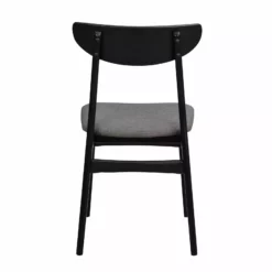 Rowico AB RODHAM Tuoli -Myynti Säilytyskalusteet Rodham tuoli musta t.harmaa 120068 4