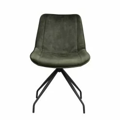 Rowico AB ROSSPORT Tuoli Pyörivä -Myynti Säilytyskalusteet Rosport tuoli vihrea sametti 120081