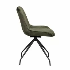 Rowico AB ROSSPORT Tuoli Pyörivä -Myynti Säilytyskalusteet Rosport tuoli vihrea sametti 120081 2