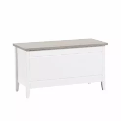 AS Jumek Export Oü SAARA Säilytysarkku/penkki 85 Cm -Myynti Säilytyskalusteet Saara arkkupoyta valkosaarni 1