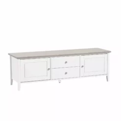 AS Jumek Export Oü SAARA Tv-taso 149 Cm -Myynti Säilytyskalusteet Saara tv taso 150 valkosaarni 1