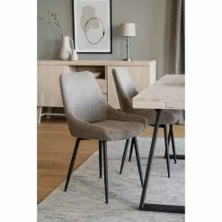 Rowico AB SIERRA Tuoli Kangasverhoilulla -Myynti Säilytyskalusteet Sierra tuoli beige 110487 mijoo