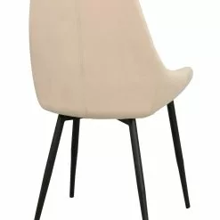Rowico AB SIERRA Tuoli Samettiverhoilulla -Myynti Säilytyskalusteet Sierra tuoli beige 4
