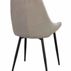 Rowico AB SIERRA Tuoli Samettiverhoilulla -Myynti Säilytyskalusteet Sierra tuoli harmaa 4