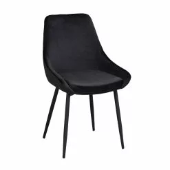 Rowico AB SIERRA Tuoli Samettiverhoilulla -Myynti Säilytyskalusteet Sierra tuoli musta 110467 3e684b91 77a7 4d0f 9239 efc62a6ffa59