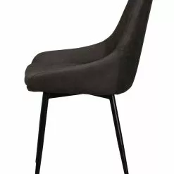 Rowico AB SIERRA Tuoli Kangasverhoilulla -Myynti Säilytyskalusteet Sierra tuoli musta 3