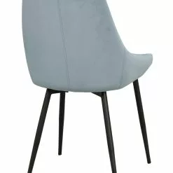 Rowico AB SIERRA Tuoli Samettiverhoilulla -Myynti Säilytyskalusteet Sierra tuoli sininen 4