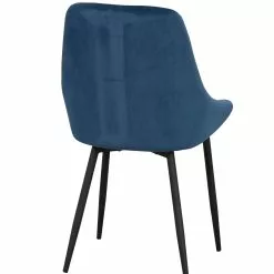 Rowico AB SIERRA Tuoli Samettiverhoilulla -Myynti Säilytyskalusteet Sierra tuoli tummansininen 4