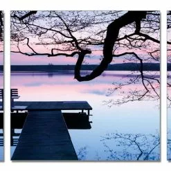 Kuvankaunis Sisustus Oy LAITURI Sisustustaulut 3 X 50*50 Cm