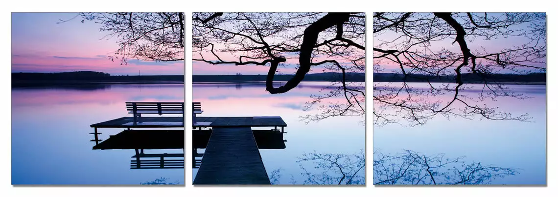 Kuvankaunis Sisustus Oy LAITURI Sisustustaulut 3 X 50*50 Cm 1 Kuvankaunis Sisustus Oy LAITURI Sisustustaulut 3 X 50*50 Cm