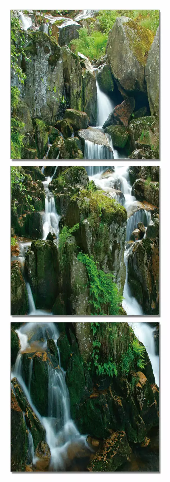 Kuvankaunis Sisustus Oy VESIPUTOUS Sisustustaulut 3 X 60*60 Cm 1 Kuvankaunis Sisustus Oy VESIPUTOUS Sisustustaulut 3 X 60*60 Cm