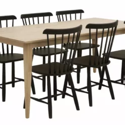 Pohjanmaan Kaluste Oy STADEN Ruokapöytä Tammi 180 X 100 Cm 5 Pohjanmaan Kaluste Oy STADEN Ruokapöytä Tammi 180 X 100 Cm -Myynti Säilytyskalusteet Staden poyta 180x100 Nordic Enni tuolit Smoked