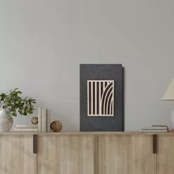 Havina By North Oy TAIPUVA METSÄ HIILI Sisustustaulu 37 X 57 Cm -Myynti Säilytyskalusteet Taipuva metsa sisustustaulu hiili 06