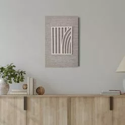 Havina By North Oy TAIPUVA METSÄ TUMMA HIEKKA Sisustustaulu 37 X 57 Cm -Myynti Säilytyskalusteet Taipuva metsa sisustustaulu tummahiekka