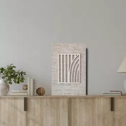 Havina By North Oy TAIPUVA METSÄ VAALEA HIEKKA Sisustustaulu 37 X 57 Cm -Myynti Säilytyskalusteet Taipuva metsa sisustustaulu vaaleahiekka