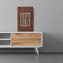 Havina By North Oy TAIPUVA METSÄ RUOSTE Sisustustaulu 37 X 57 Cm -Myynti Säilytyskalusteet Taipuva metsa sisustustaulu ruoste 02