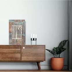 Havina By North Oy TAIPUVA METSÄ VÄRIKÄS RUOSTE Sisustustaulu 37 X 57 Cm -Myynti Säilytyskalusteet Taipuva metsa varikas ruoste milj