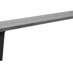 Vilbel Ou VENLA Penkki Puujaloilla -Myynti Säilytyskalusteet Venla penkki 200cm harmaa puujalat musta