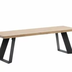 Vilbel Ou VENLA Penkki Vinoilla Metallijaloilla